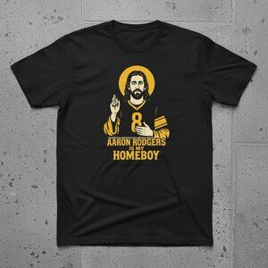 Aaron Rodgers Is My Homeboy Funny Football Fan T-Shirt | Parody Sports Graphic